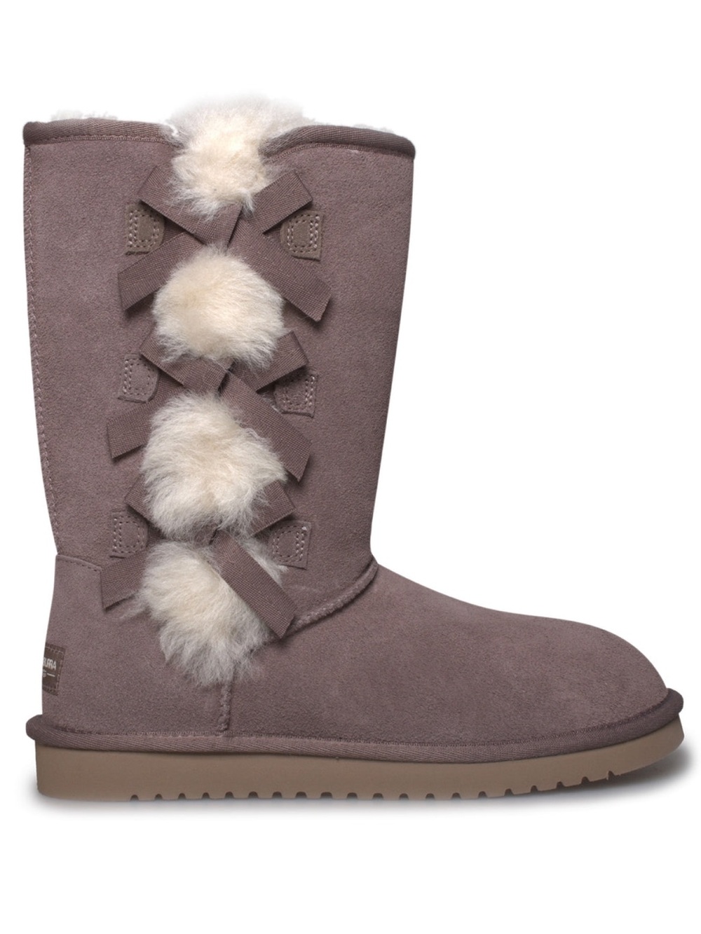 Koolaburra by UGG Victoria Tall Boots — Cinder Grey — Size 11